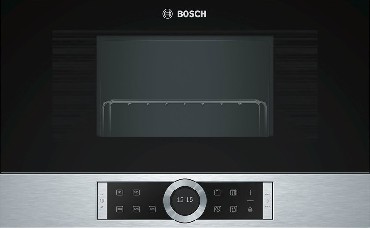 Kuchenka mikrofalowa z grillem Bosch BER634GS1
