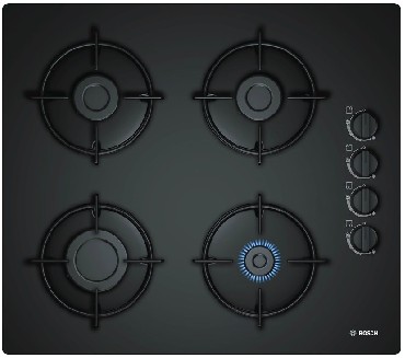 Pyta gazowa na szkle Bosch POP6B6B10