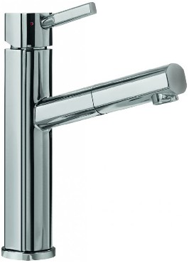 Bateria zlewozmywakowa stojca Villeroy & Boch COMO SHOWER STYLE stal polerowana