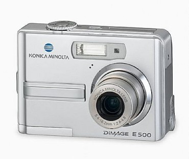 Aparat cyfrowy Konica Minolta DiMAGE E500