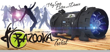 Przenony gonik Bluetooth XX.Y BAZOOKA TWIST