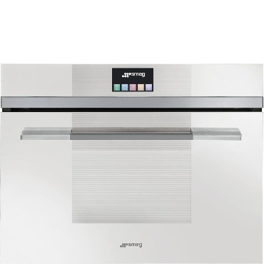 Piekarnik kompaktowy z funkcj mikrofali Smeg SF4140MCB