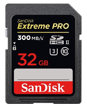 Karta pamici SanDisk EXTREME PRO SDHC 32GB - 300MB/s UHS-II