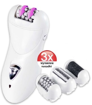 Depilator Rio 3-IN-1 LADY SHAVER EPILATOR & HARD SKIN REMOVER