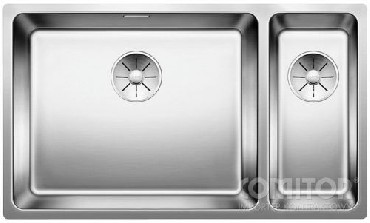 Zlewozmywak podblatowy Blanco ANDANO 500/180-U stal szlachetna z korkiem aut. z kor. InFino