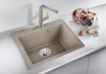 Zlewozmywak Blanco PLEON 5 Silgranit PuraDur z korkiem InFino