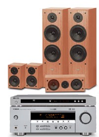 Zestaw kina domowego Yamaha RXV-357+ DVD-557+ Discovery
