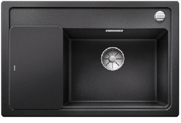 Zlewozmywak Blanco ZENAR XL 6S Compact Silgranit PuraDur z korkiem InFino i desk� szklan� z kor.aut. prawa