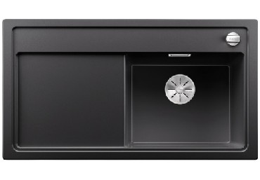 Zlewozmywak Blanco ZENAR 5S-F Silgranit PuraDur prawa komora z deską drewnianą z korkiem InFino i korkiem aut