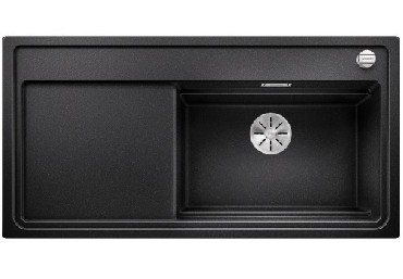 Zlewozmywak Blanco ZENAR XL 6S-F Steamer System Plus Silgranit PuraDur prawa komora z deską szklaną z korkiem