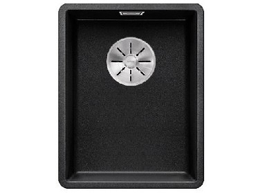 Zlewozmywak Blanco SUBLINE 320-F Silgranit PuraDur z korkiem InFino do montażu na równi z blatem