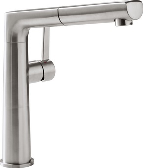 Bateria stojca z wycigan wylewk Villeroy & Boch SORANO SHOWER SKY stal