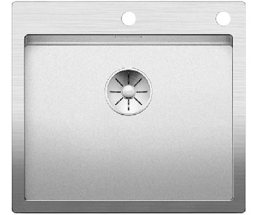 Zlewozmywak Blanco CLARON 500-IF/A Stal Durinox korek auto. InFino PushControl