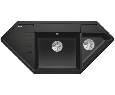 Zlewozmywak Blanco LEXA 9 E Silgranit PuraDur narożny InFino