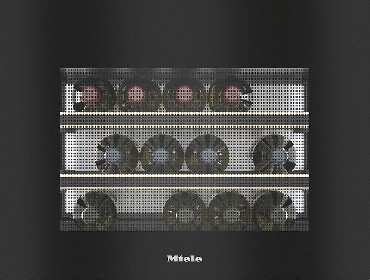 Chodziarka do wina Miele KWT 7112 iG Obsidianblack (szko)
