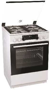 Kuchnia elektryczna z pyt gazow Gorenje K6351WF