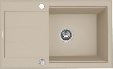 Zlewozmywak z ociekaczem Pyramis SPARTA PLUS LUX (78X48) 1B 1D