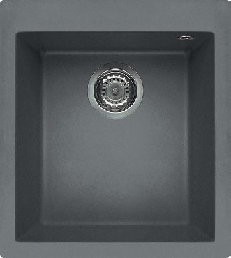 Zlewozmywak Elleci Cubo 100.410 KERATEK K96 White