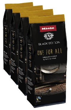 Kawa ziarnista Miele Black Edition ONE FOR ALL 4x250g