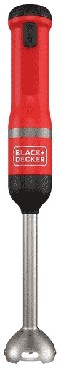 Blender rczny Black&Decker Blender bezprzewodowy 7.2V czerwony