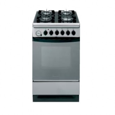 Kuchnia elektryczna z pyt gazow Hotpoint-Ariston C 312S P4 (X) U