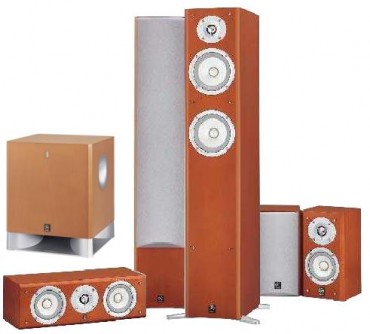 Zestaw gonikw kina domowego Yamaha System NS325-5.1