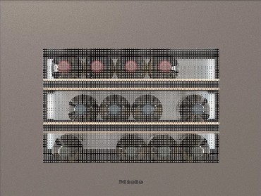 Chodziarka do wina Miele KWT 7112 iG Perowy be
