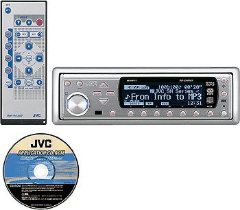 Radioodtwarzacz CD-MP3 z moliwoci ster. multimediami JVC KD-SH9101