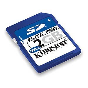 Karta pami�ci + akcesoria Kingston FCR-TL+SD 2GB-S
