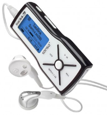 Przenośny odtwarzacz mp3 SanDisk Sansa M250