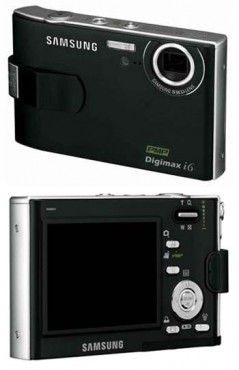 Aparat cyfrowy Samsung Digimax I6PMP