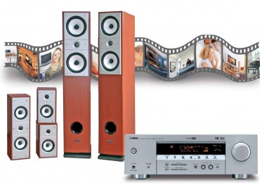 Amplituner + goniki Yamaha RXV-357+Prism Audio-Amethyst
