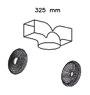 Filtr wglowy Teka Do okapu DSB ISLA / DH2 90 ISLA / DH2 120 ISLA / DPL 110 ISLA / DG3 ISLA