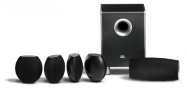 Zestaw gonikw kina domowego JBL CS 460BK