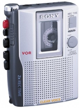 Dyktafon na due kasety Sony TCM-200DV