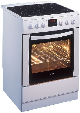 Kuchnia elektryczna z pyt ceramiczn Amica 601CE3.434TaYKD (W)