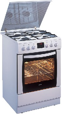 Kuchnia elektryczna z pyt gazow Amica 601GE1.32ZpTaYN (W)