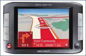 Nawigacja przenona Becker Traffic Assist Pro TMC (2GB)