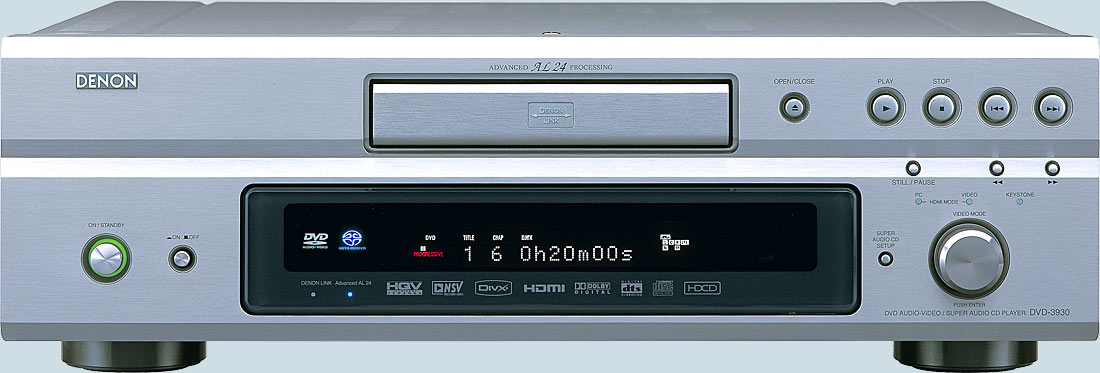 DENON「DVD-3930」高級ユニバーサルDVDプレーヤー DENON「DVD-3930」高級ユニバーサルDVDプレーヤー DVD-3930