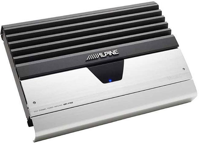 ALPINE MRV-F450 アンプ アルパイン MRV-F450 5 4 3チャンネルパワー Amplifier 取扱説明書