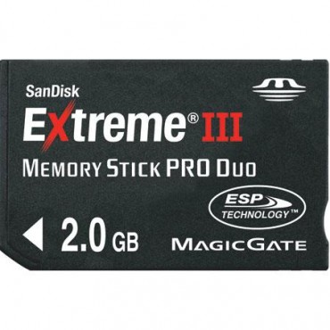Karta pamici SanDisk Extreme III Memory Stick Pro Duo  2 GB