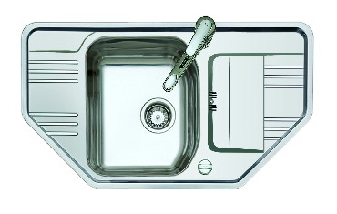 Zlewozmywak narony z ociekaczem Teka COSMOS 45 E-CN-MTX