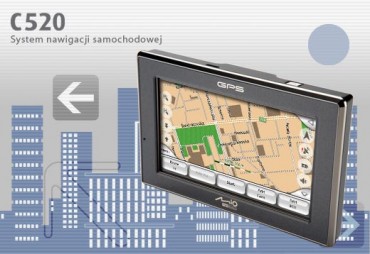 Nawigacja przenona Mio C520 EEU