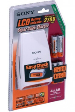 adowarka akumulatorkw Sony BCG-34HRMF4 Super Quick Charger