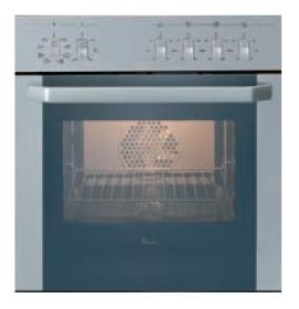 Piekarnik elektr. z pyt ceramiczn Whirlpool AKP 335 IX + AKT 108 NE