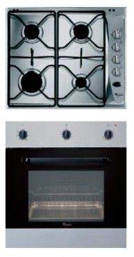 Piekarnik z pyt gazow Whirlpool AKP 144-02 IX + AKM 254 IX