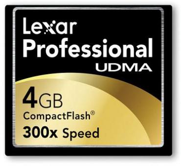 Karta pamięci Lexar CompactFlash Professional UDMA 4GB 300x