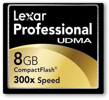 Karta pamięci Lexar CompactFlash Professional UDMA 8GB 300x