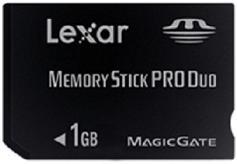 Karta pamięci Lexar Memory Stick Pro Duo 1 Gb Premium