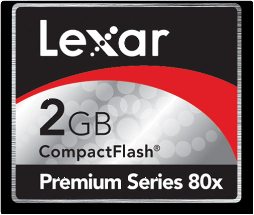Karta pamięci Lexar Compact Flash 2GB 80x
